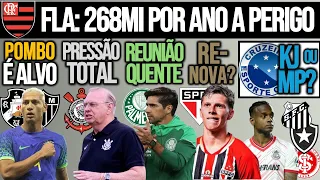 RICHARLISON: VASCO OU GALO? REUNIÃO NA SEP| RENOVAÇÃO NO SP? PROTESTO NO TIMÃO| FLA SEM 268MI, ZÊRO+