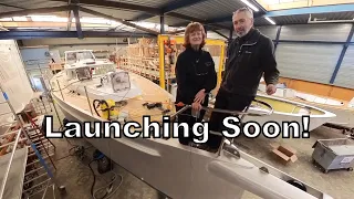 Wait ’til You See Her Now! Progress on Distant Shores IV January 2024 Visit to the Shipyard