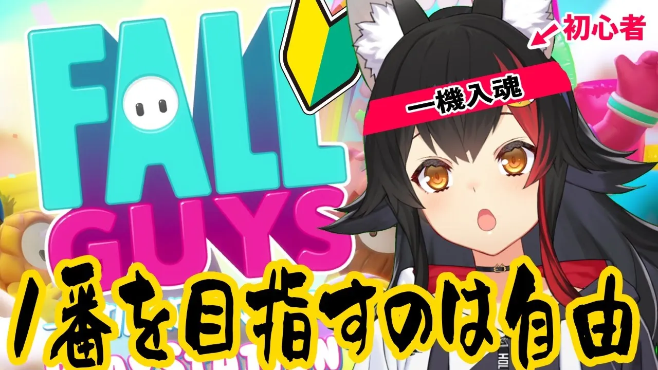 【目指すのは】初心者でもFallGuys1番とりたい！！！【自由】