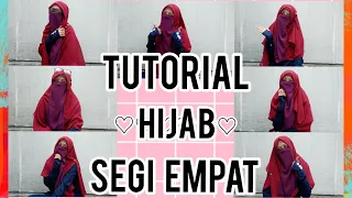 Download TUTORIAL HIJAB SEGI EMPAT SYAR'I || untuk wanita bercadar ||part2 MP3