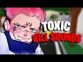 TOXIC CUSTOM KILL SOUNDS ROBLOX Jujutsu Shenanigans Custom kill sound ids