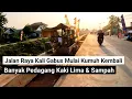 Download Lagu sad! The Kali Gabus Tambun Bekasi highway, which has been tidied up, is now littered with street ...