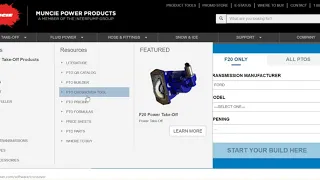 How to use the PTO Crossover Tool