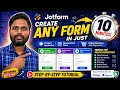 Create ANY Form in Just 10 Minutes with Jotform Student Appointment Payment Forms No Coding