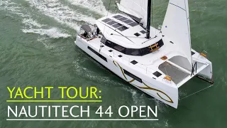 Yacht Tour: a walkthrough of the new Nautitech 44 Open, which promises comfort and performance