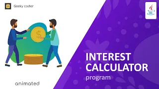 Java Program To Calculate Simple Interest Simple Interest By GeekyCoder
