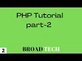 Return statement in PHP Tutorial 02 Broad Tech