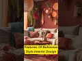 Boho Decor A mix of colors textures and global finds