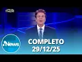 Lagu RedeTV! News (29/12/25) | Completo
