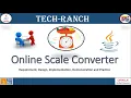 Live Demonstration of Metrics com - Online Scale Converter Practice Project TechRanch