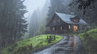 Sons de Chuva para Dormir Profundamente - Chuva Relaxante e Trovões para Acalmar a Mente e Melhorar