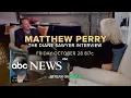 Exclusive Matthew Perry The Diane Sawyer Interview Friday on ABC