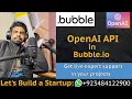 How to Connect OpenAI API with Bubble io No Code Lets Build a Startup UBprogrammer com