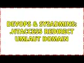 DevOps SysAdmins htaccess redirect umlaut domain 3 Solutions