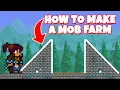 How to make a EASY Mob Farm in Terraria
