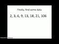Statistics - Outlier Test