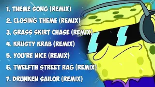 BEST SPONGEBOB SQUAREPANTS SONGS MIX 1 REMIXES ZEESLOW 