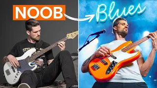 how to play blues bass in 5 levels 
