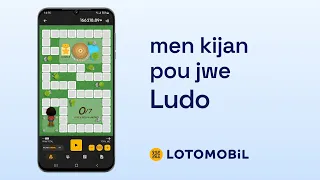 Men Kijan pou jwe Ludo sou Lotomobil