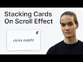 Stacking Cards on Scroll Effect in Framer