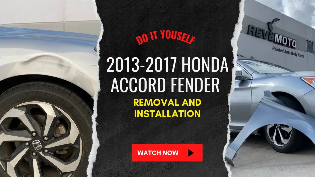 2013-2017 Honda Accord : Fender Painted (OEM)