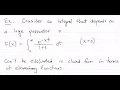 Asymptotics and perturbation methods - Lecture 1 Asymptotic expansions
