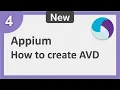 4 Appium Step by Step How to create Android Virtual Device