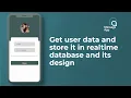 Get user data and save it realtime database in android Java Chat App Part 3