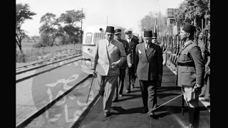 إحدي زيارات الملك فاروق الأول لصعيد مصر 