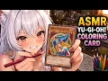ASMR Coloring Yu-Gi-Oh Dark Magician Girl