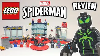 LEGO Spider-Man Attack on the Spider Lair (76175) - 2021 Set Review