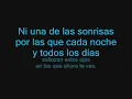 Paulina rubio - Ni un a sola palabra - Letra
