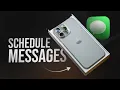 How to Schedule Messages on iPhone