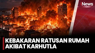 MENGERIKAN! Karhutla Lahap Permukiman, 305 Rumah dan 50 Gedung Walet Hangus di Bangka Selatan |11/10