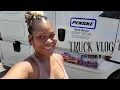 FEMALE Trucker VLOG Working in this PENSKE RENTAL ROAD LIFE Episode 2