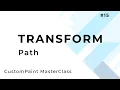 Transforming path to create a cool looking UI using custom paint