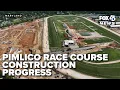 Redevelopment progress at Pimlico Race Course