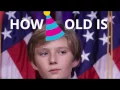 How old is Barron Trump