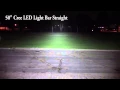 LED Straight Light Bar vs  LED Curved Light Bar Comparison