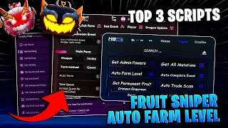 TOP 3 BEST Blox Fruits Scripts NO KEY - Auto Farm Devil Fruit Sniper Fast Attack PASTEBIN 2026