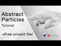 Abstract Particles Tutorial Cinema 4D 2024 4 Redshift in 1 5 minutes