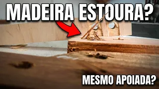 Furo estourando? Faça isso antes de perder mais madeira!