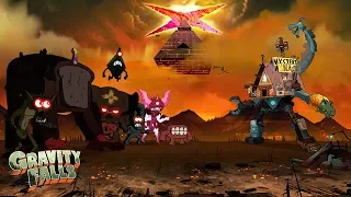 the mystery shack fights back gravity falls disney channel