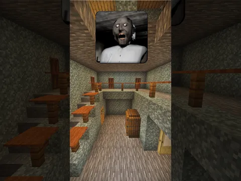 GRANNY'S HOUSE IN MINECRAFT GAME #granny #minecraft