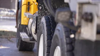 Slow down and stay back NDOT reminds drivers winter work never stops