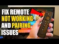 5 STEPS to FIX Fire Stick TV Remote Not Working or Pairing Easy Method