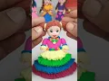 Lagu Colourful Rainbow Doll Making With Super Clay💕🌈Old Barbie Doll Makeover To Beautiful Rainbow Girl💕😘🥰