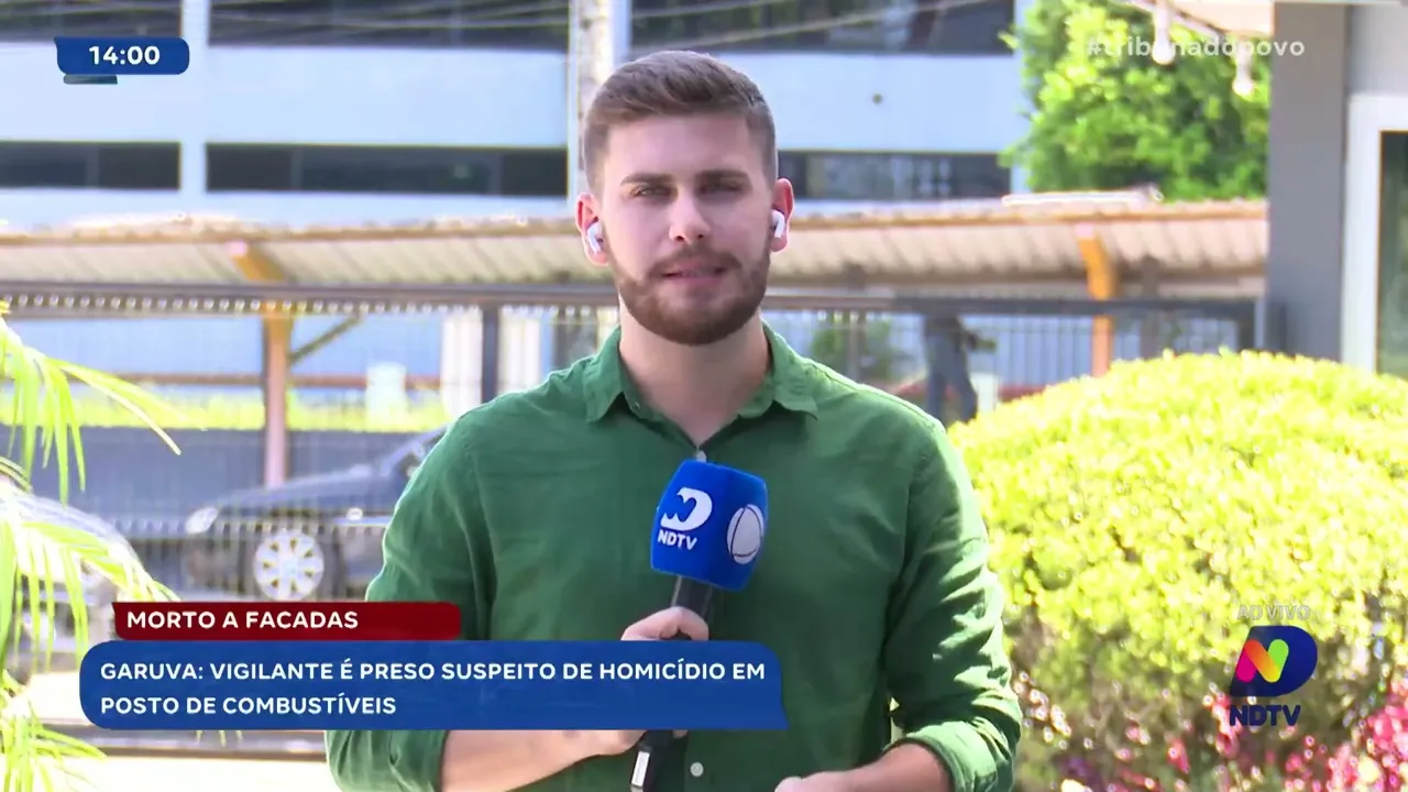 Suspeito de assassinato: vigilante de posto de gasolina é detido por crime em Joinville