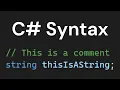 C Basics 02 Understanding c Syntax