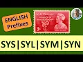 Words With the Prefix SYS SYL SYM SYN 8 Illustrated Examples